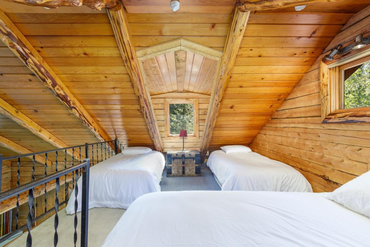 Alpine Meadows Log Cabin Girdwood Exterior foto